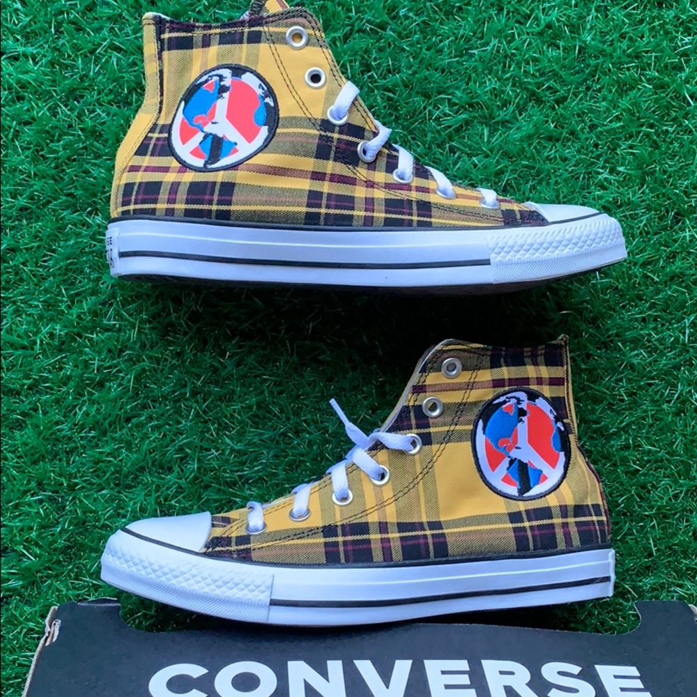 Converse CTAS Hi yellow/white/black MEN’s - Picture 14 of 16